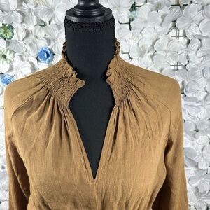 Wishlist Apparel Dress S/M Brown Long